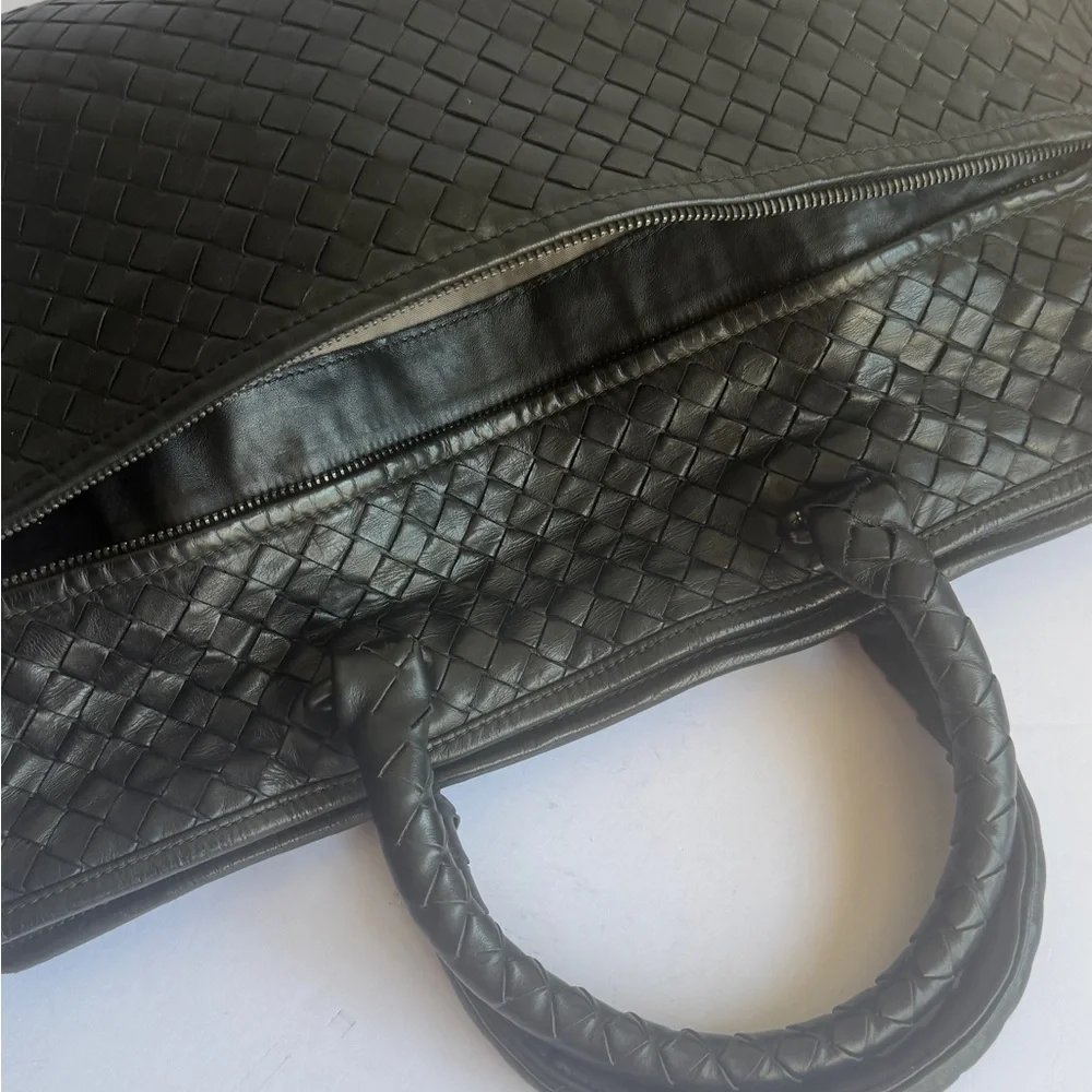 Authentic Bottega Veneta Woven Leather Bag
